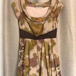 Anthropologie dress with gorgeous embroidery